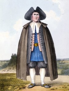 Membre de la secte des Quakers réformés en Angleterre à la fin du 18ème siècle
