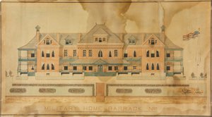 Military Home Barrack No. 1, dessin de présentation - Unknown artist
