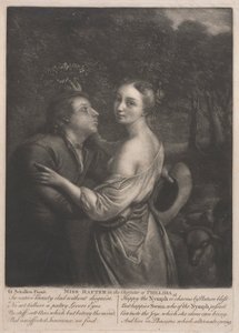 Miss Rafter (1711-1785) dans le rôle de Phillida - Unknown artist