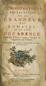 Montesquieu, Charles-Louis de Secondat, Baron de la Brède