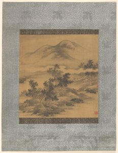 Paysage de montagne - Unknown artist