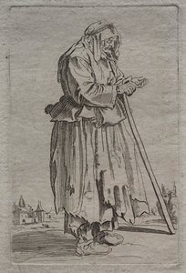 Vieille Mendiante - Unknown artist