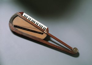 Orphica, petit instrument de musique (piano portable, inventé par Carl Leopold Rollig à la fin du XVIIIe siècle, Vienne) - Unknown artist