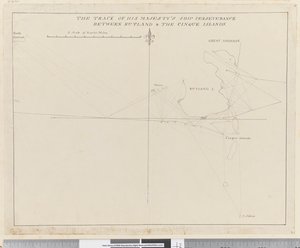 Page 38b La route du navire de Sa Majesté Perseverance entre Rutland et les îles Cinque - Unknown artist