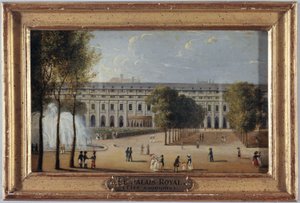 Jardins du Palais-Royal, vers 1820, actuel 1er arrondissement