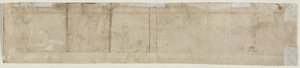Étude architecturale partielle (verso) - Unknown artist