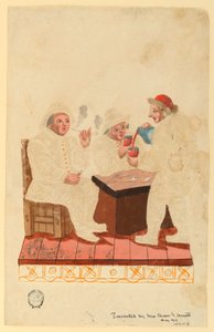 Paysans dans un cabaret