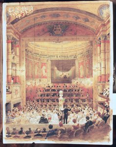 Représentation de la Passion de Bach, au Conservatoire antique