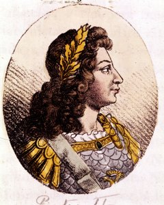 Pierre II (1715 à 1730). Empereur de Russie (1727-1730). Gravure du début du 19ème siècle