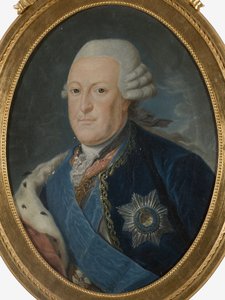 Portrait de Pierre von Biron (1724-1800), duc de Courlande