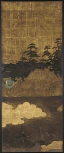 Pins, eau et nuages - Unknown artist
