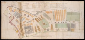 Plan du chantier naval de Deptford