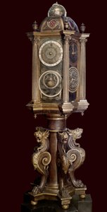 Horloge planétaire (machine astronomique). XVIe siècle. Musée Guimet.