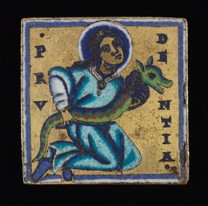 Plaque : Prudentia (Prudence)