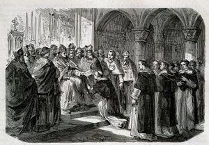 Le pape Adrien II (792-872) remit à l