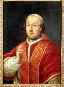 Pape Pie VI (1717-1799). Peinture anonyme. Rome, Musée du Risorgimento.