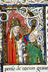 Pape Saint Grégoire Ier le Grand (540-604) - Unknown artist