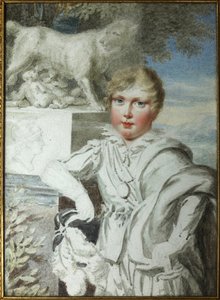 Portrait du prince Napoléon François Bonaparte enfant - Unknown artist