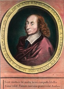Portrait de Blaise Pascal - Unknown artist