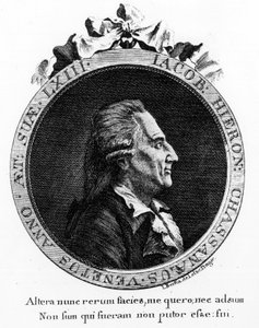 Portrait de Casanova (1725 - 1798) - portrait en frontispice, dans « Histoire de ma fuite des prisons de la République de Venise », écrit à Dux en Bohême - Unknown artist