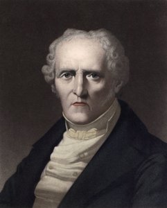 Portrait de Charles Fourier (1772-1837), théoricien socialiste français - gravure