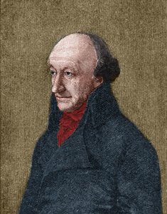 Portrait de Christoph Martin Wieland (1733-1813) poète, traducteur et éditeur allemand. - Unknown artist