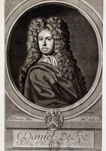 Portrait de Daniel Defoe (1660 - 1731) - Unknown artist