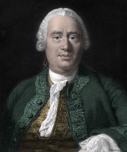 Portrait de David Hume, philosophe écossais (1711-1776) - Unknown artist