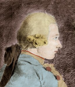 Portrait de Donatien Alphonse François de Sade (1740-1814) (Marquis de Sade) - d
