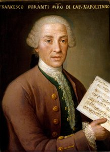Portrait de Francesco Durante (1684-1755), organiste et maître de la chapelle napolitaine - Unknown artist