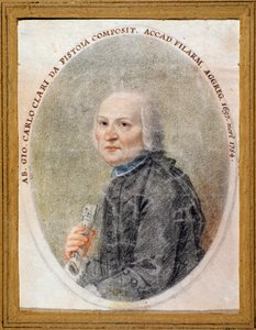 Portrait de Giovanni Carlo Maria Clari (aquarelle)