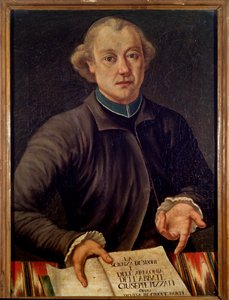 Portrait de Giuseppe Pizzati, théoricien de la musique italien - Unknown artist