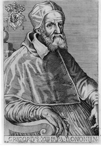 Portrait de Grégoire XIII (1502 - 1585)