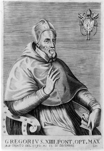 Portrait de Grégoire XIV (1535 - 1591)