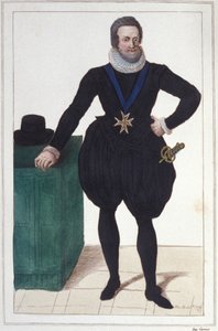Portrait de Henri IV (1553-1610), roi de France - Unknown artist