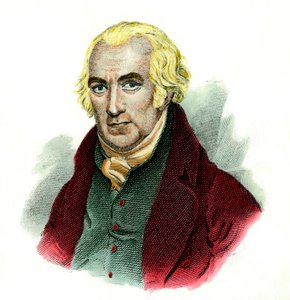 Portrait de James Watt (1736 - 1819) ingénieur écossais.