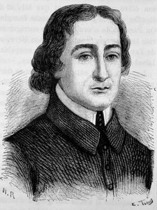 Portrait de Jean-Baptiste Massillon (1663 - 1742). Gravure de la fin du 19ème siècle dans « Histoire de France » par H. Martin.