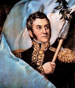 Portrait de José de San Martín (détail)