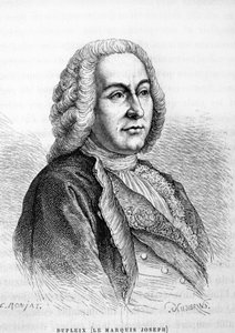 Portrait de Joseph François Dupleix (1697-1763), administrateur colonial français