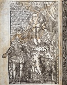 Portrait de Louis XIII enfant et Marie de Médicis - Unknown artist