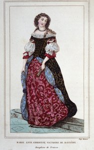 Portrait de Marie-Anne-Christine de Bavière, Munich