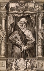 Portrait de Muley Hazen (roi maure), roi de Tunis dépouillé de son royaume et restauré par l