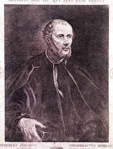 Portrait de Philipp Aureolus Theophrast Bombast von Hohenheim Paracelsus - Unknown artist