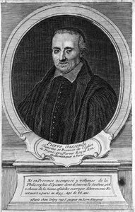 Portrait de Pierre Gassendi (1592 - 1655), philosophe et érudit. - Unknown artist