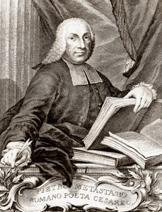 Portrait de Pietro Trapassi, dit Pietro Metastasio (1698-1782) poète et librettiste italien