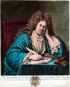 Portrait de Richard Delalande, surintendant de la Musique du Roi, à Paris