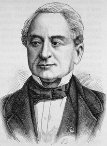 Portrait de Schneider. Gravure de la fin du XIXe siècle dans « Histoire de France » par H. Martin.