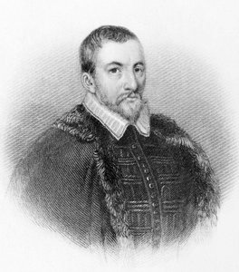 Portrait de Sir Thomas Bodley. Diplomate et érudit anglais (1545-1613)