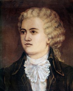 Portrait du compositeur autrichien Wolfgang Amadeus Mozart lors de son séjour à Prague en 1786