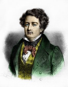 Portrait du ténor français Adolphe Nourrit (1802-1839)